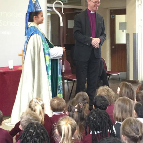 Visit From The Bishop of Rochester